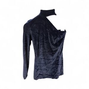 Extē Italian  Asymmetrical velvet Women's Blouse